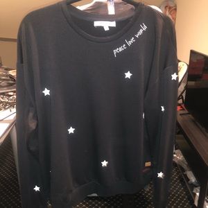Peace love world sweater